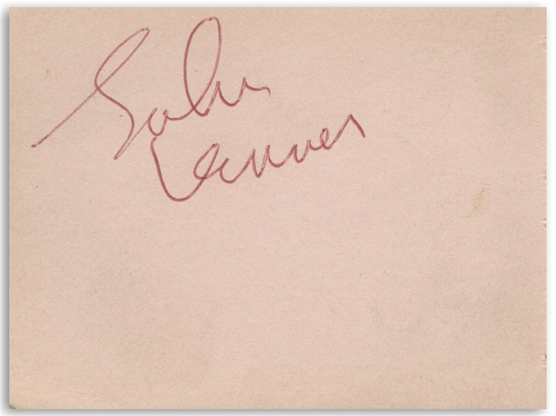 The Beatles Signatures by All Four, From the Early/Mid-1960s -- With TRACKS COAs